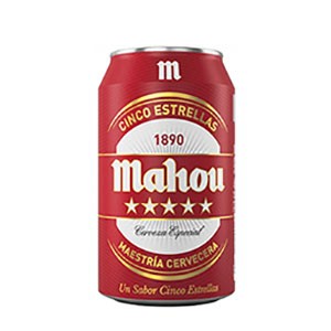 mahou 5 estrellas lata web Mahou 5 Estrellas
