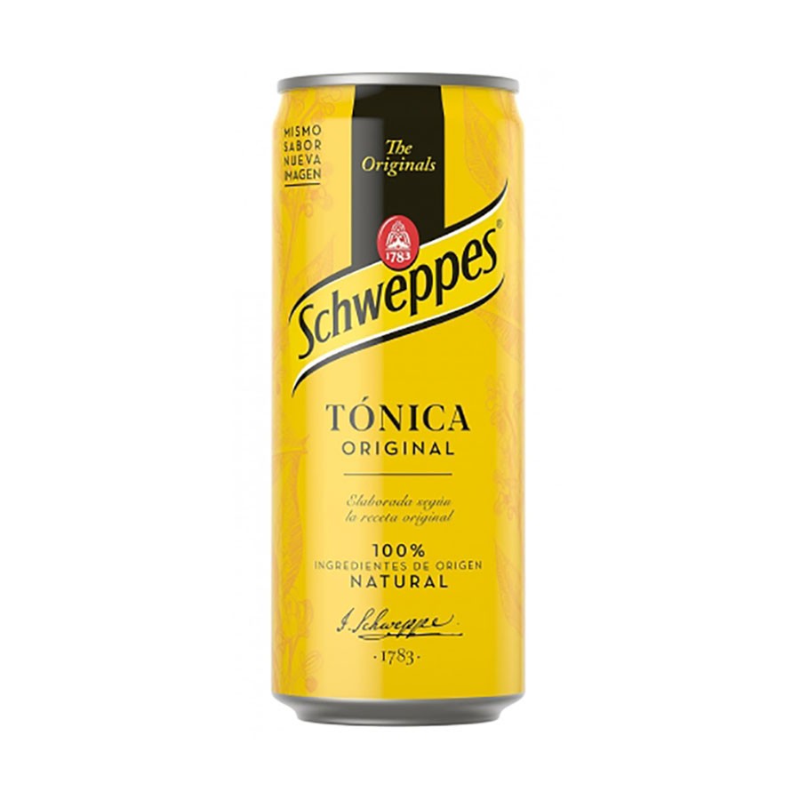 schweppes lata tonica schweppes