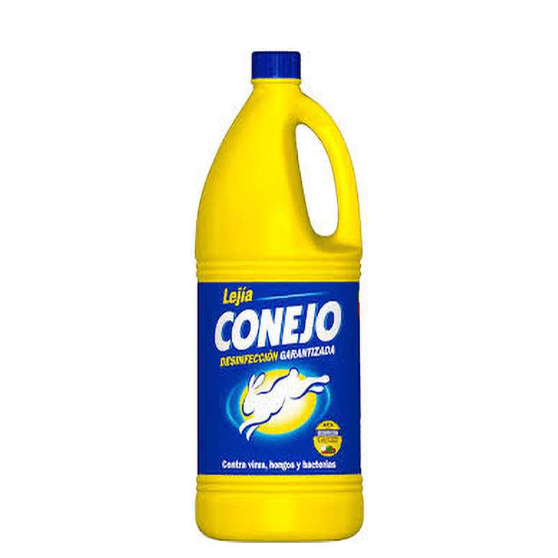 CONEJO 2 LITROS WEB Conejo Lejía apta uso alimentario