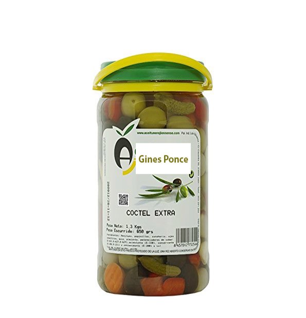 coctel web Cóctel con aceituna Manzanilla - 1kg - Grup Berca Distribucions