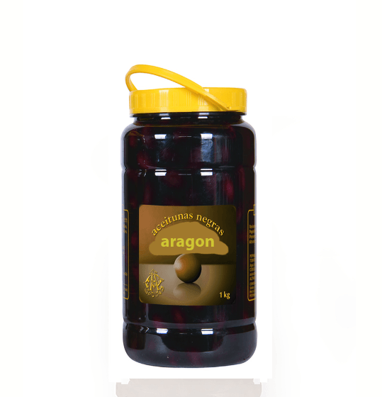 negra de aragon web Aceituna Negra Aragón - 1kg - Grup Berca Distribucions