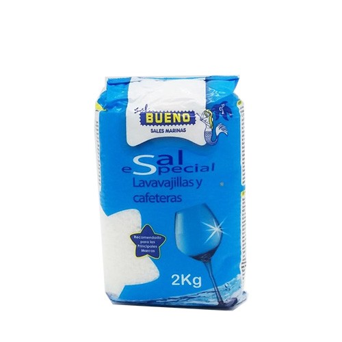 sal bueno 2 kilos web Sal Marina Gruesa BUENO Especial para Lavavajillas