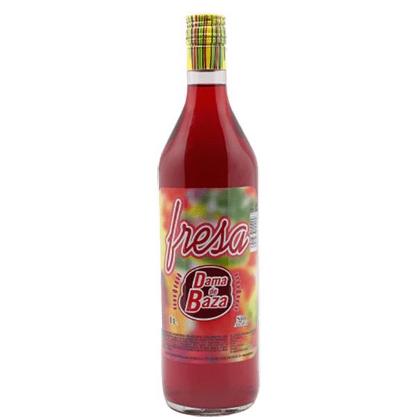 Jarabe de fresa dama de baza Fresa Dama de Baza - 1L - Grup Berca Distribucions
