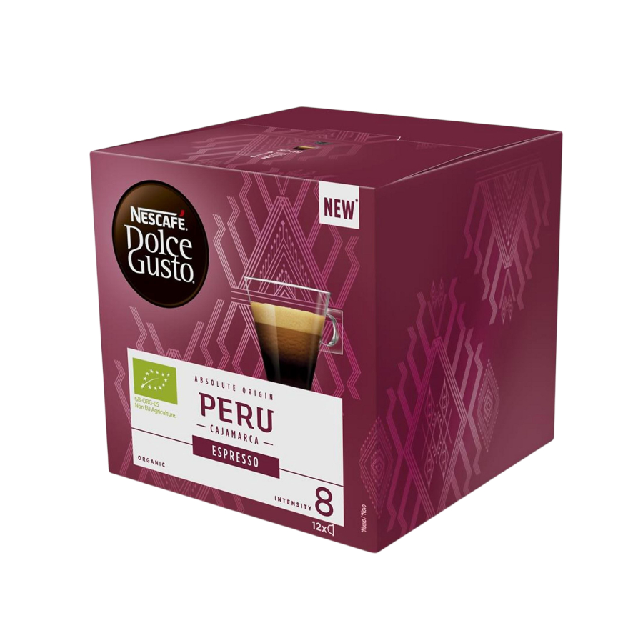PLANTILLA (30) DOLCE GUSTO Perú (8) - Pack de 12 cápsulas - Grup Berca Distribucions