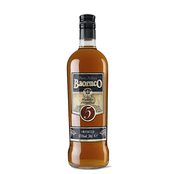 RON 5 Baoruco 5 años Dominicano - 70cl - Grup Berca Distribucions