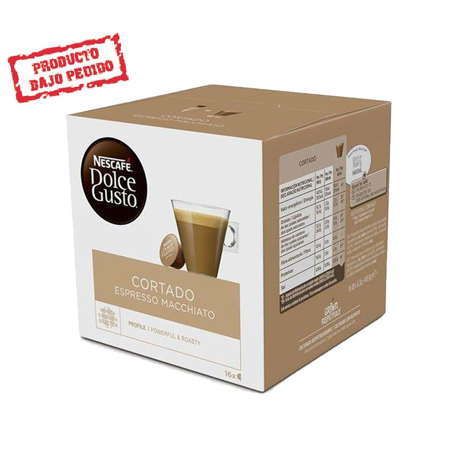 cortado machiato cortado descafeinado