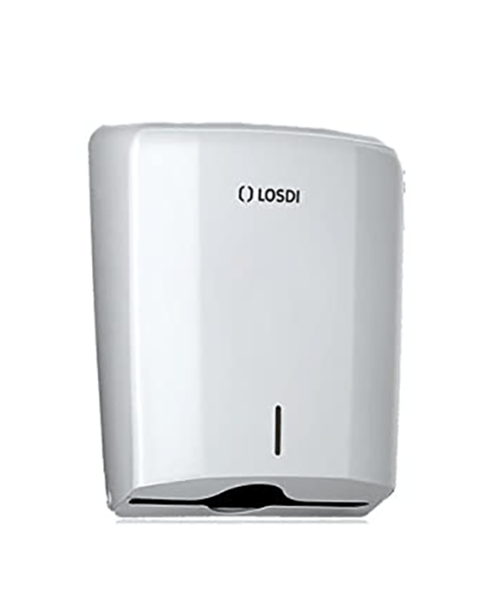 dispensador toalla Dispensador Portatoallas Toallero Blanco ABS - Grup Berca Distribucions