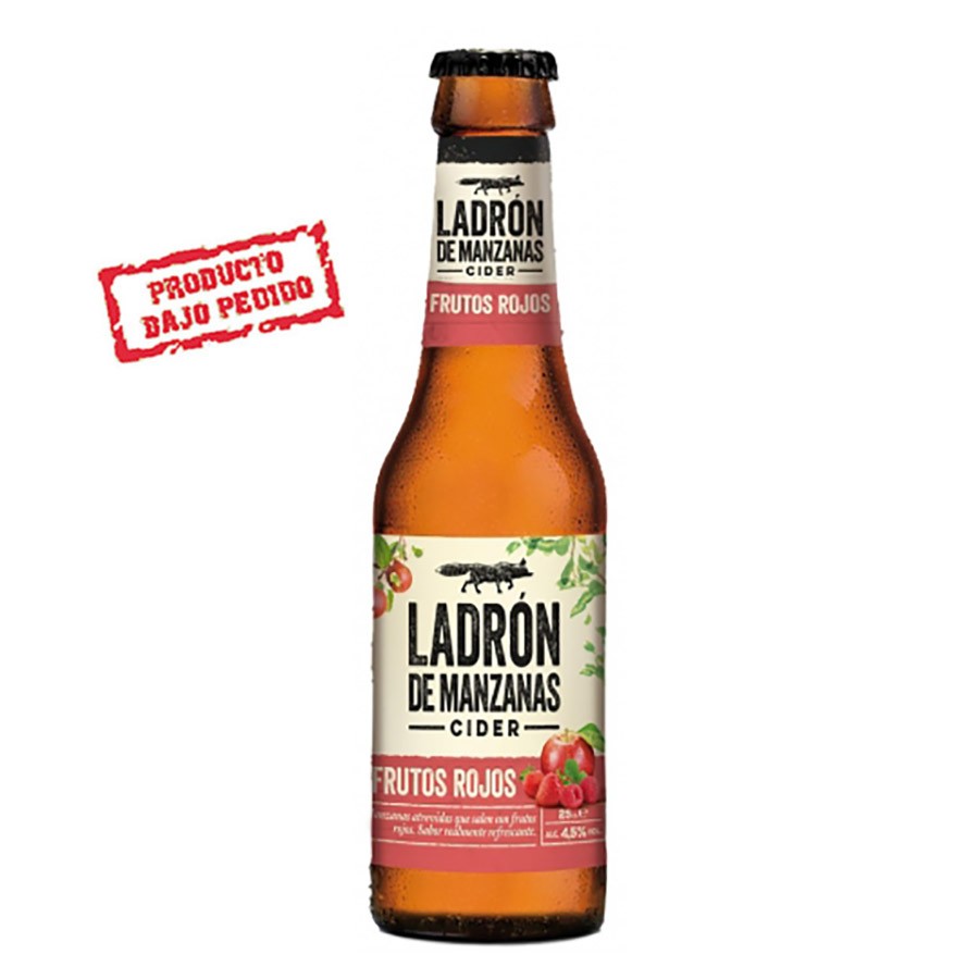 frutos rojos Ladrón de Manzanas "Frutos Rojos" - Pack 24 X 25cl - Grup Berca Distribucions