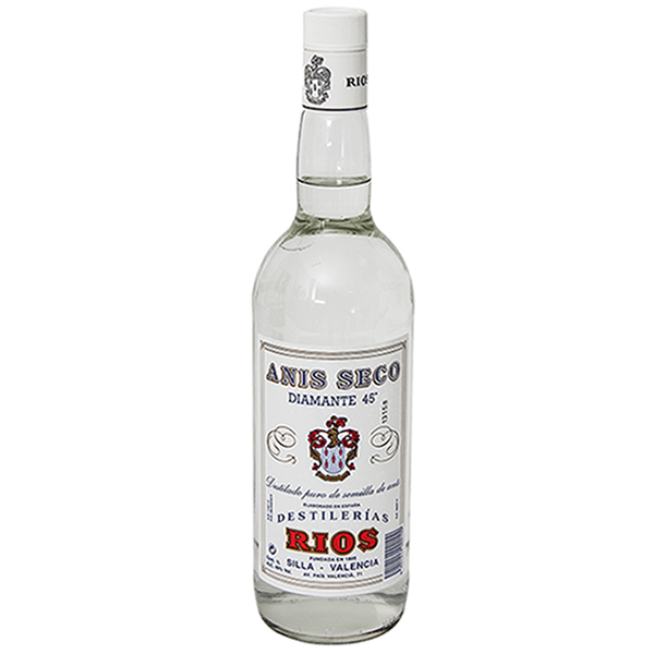 anis seco diamante blanco rios 1l Seco Diamante Rios - 1L - Grup Berca Distribucions