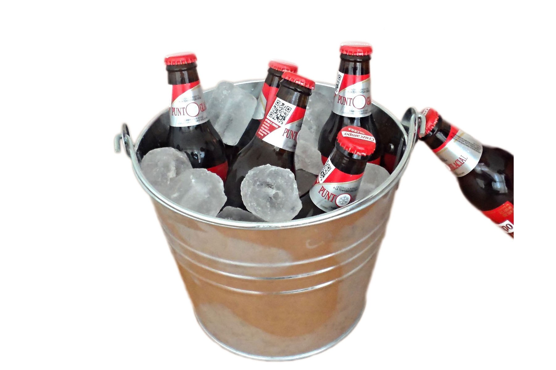 galvanizado cubo