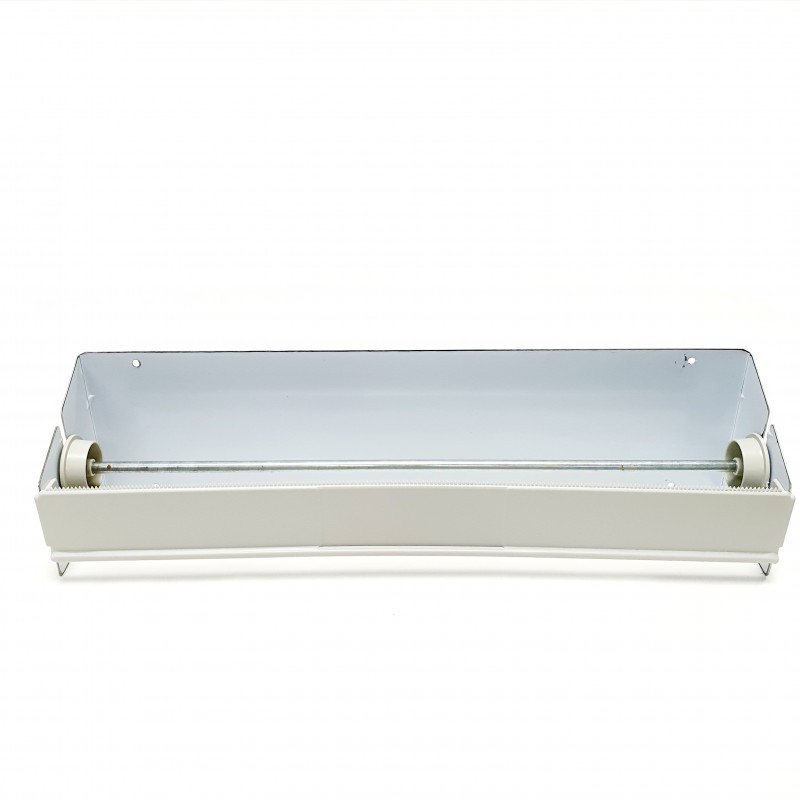 portarrollo-inox-aluminiofilm Dispensador de acero inox. para rollos de papel film alimentario o aluminio industrial - Grup Berca Distribucions
