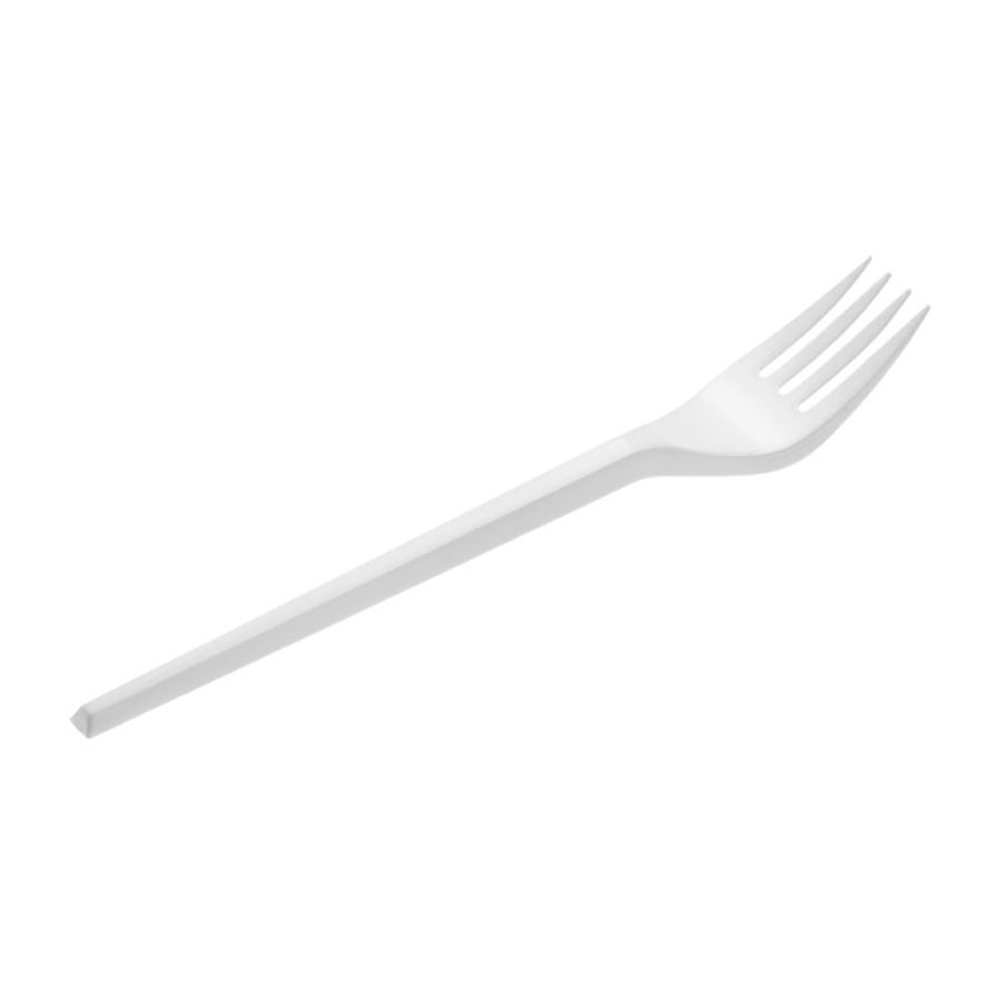 tenedor plastico mesa