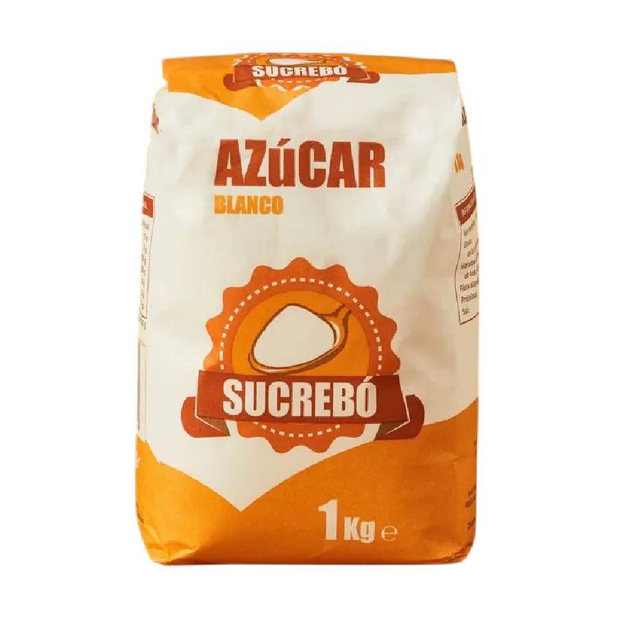 AZU_BLA_SUCREBO_PRIN Azúcar Blanco Sucrebo - 1kg - Grup Berca Distribucions